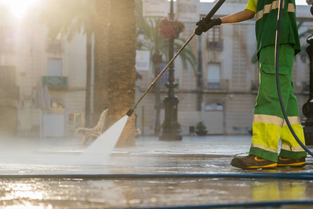 Post-Construction Pressure Washing in Inez, TX